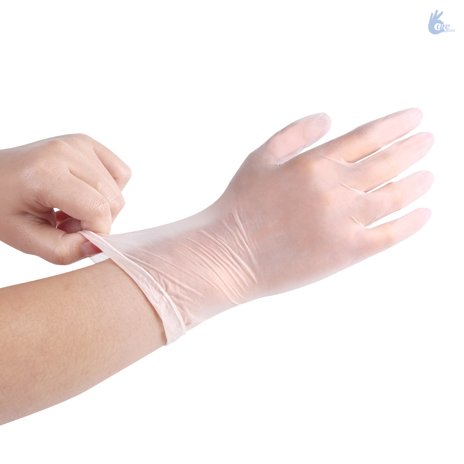 Powder Free Or Powdered Disposable Clear Vinyl Glove